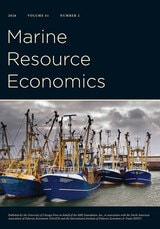 cover of Marine Resource Economics, volume 41 number 2 (April 2026)