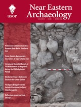 cover of Near Eastern Archaeology, volume 89 number 1 (March 2026)