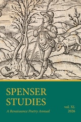 cover of Spenser Studies, volume 40 number 1 (January 2026)