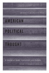 cover of American Political Thought, volume 15 number 2 (Spring 2026)