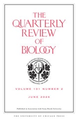 cover of The Quarterly Review of Biology, volume 101 number 2 (June 2026)