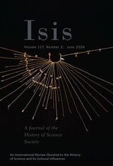 cover of Isis, volume 117 number 2 (June 2026)