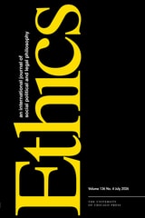 cover of Ethics, volume 136 number 4 (July 2026)