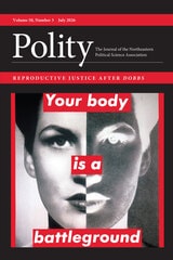 cover of Polity, volume 58 number 3 (July 2026)