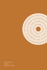 cover of The Wordsworth Circle, volume 57 number 1 (Winter 2026)