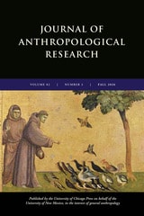 cover of Journal of Anthropological Research, volume 82 number 3 (Fall 2026)