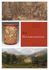 cover of Art Documentation: Journal of the Art Libraries Society of North America, volume 45 number 1 (Spring 2026)