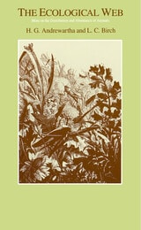 cover of The Ecological Web: More on the Distribution and Abundance of Animals