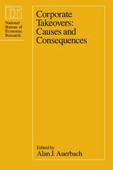 cover of Corporate Takeovers: Causes and Consequences