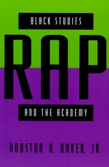 cover of Black Studies, Rap, and the Academy