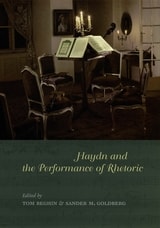 cover of Haydn and the Performance of Rhetoric