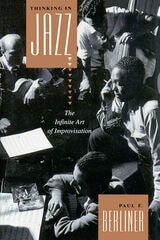 cover of Thinking in Jazz: The Infinite Art of Improvisation