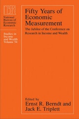 cover of Fifty Years of Economic Measurement: The Jubilee of the Conference on Research in Income and Wealth