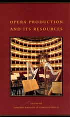 cover of Opera Production and Its Resources