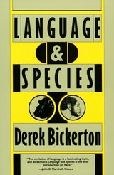 cover of Language and Species
