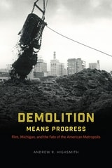 cover of Demolition Means Progress: Flint, Michigan, and the Fate of the American Metropolis