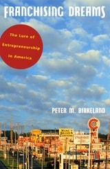 cover of Franchising Dreams: The Lure of Entrepreneurship in America
