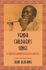 cover of Venda Children's Songs: A Study in Ethnomusicological Analysis