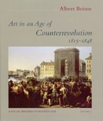 cover of Art in an Age of Counterrevolution, 1815-1848
