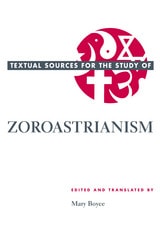 cover of Textual Sources for the Study of Zoroastrianism