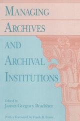 cover of Managing Archives and Archival Institutions