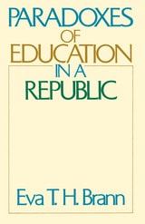 cover of Paradoxes of Education in a Republic