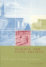 cover of Osiris, Volume 17: Science and Civil Society