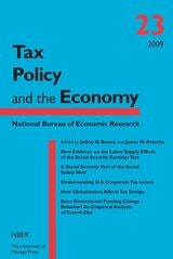 cover of Tax Policy and the Economy, Volume 23