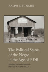 cover of Political Status of the Negro in the Age of FDR: A Carnegie-Myrdal Report Emphasizing the American South