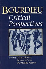 cover of Bourdieu: Critical Perspectives