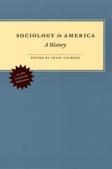 cover of Sociology in America: A History