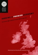 cover of Seeking a Premier Economy: The Economic Effects of British Economic Reforms, 1980-2000