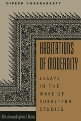 cover of Habitations of Modernity: Essays in the Wake of Subaltern Studies