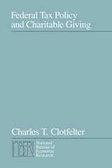 cover of Federal Tax Policy and Charitable Giving