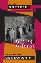 cover of Giving Offense: Essays on Censorship