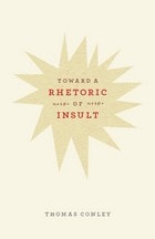 cover of Toward a Rhetoric of Insult