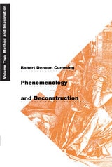 cover of Phenomenology and Deconstruction, Volume Two: Method and Imagination