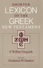 cover of Shorter Lexicon of the Greek New Testament