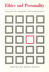 cover of Ethics and Personality: Essays in Moral Psychology