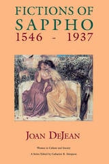 cover of Fictions of Sappho, 1546-1937