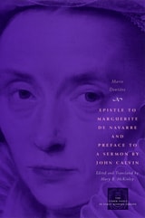 cover of Epistle to Marguerite de Navarre and Preface to a Sermon by John Calvin