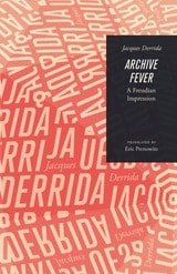 cover of Archive Fever: A Freudian Impression