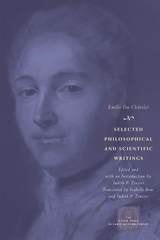cover of Selected Philosophical and Scientific Writings