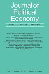 cover of JPE vol 121 num 1