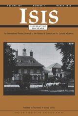 cover of ISIS vol 104 num 1