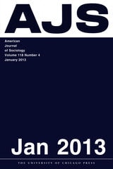 cover of AJS vol 118 num 4