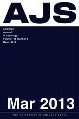 cover of AJS vol 118 num 5