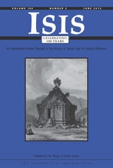 cover of ISIS vol 104 num 2