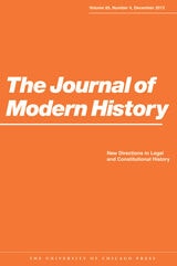 cover of JMH vol 85 num 4