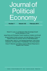 cover of JPE vol 122 num 1